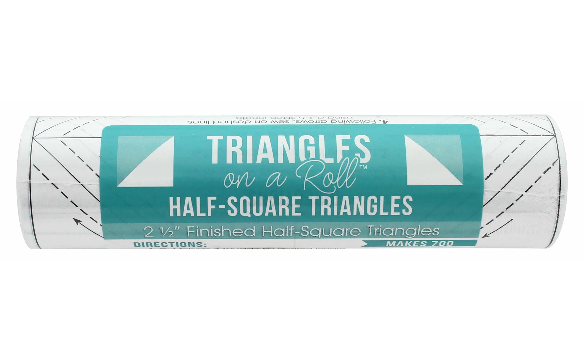 It's Sew Emma Triangles On A Roll HalfSquare 2.5" - Walmart.com