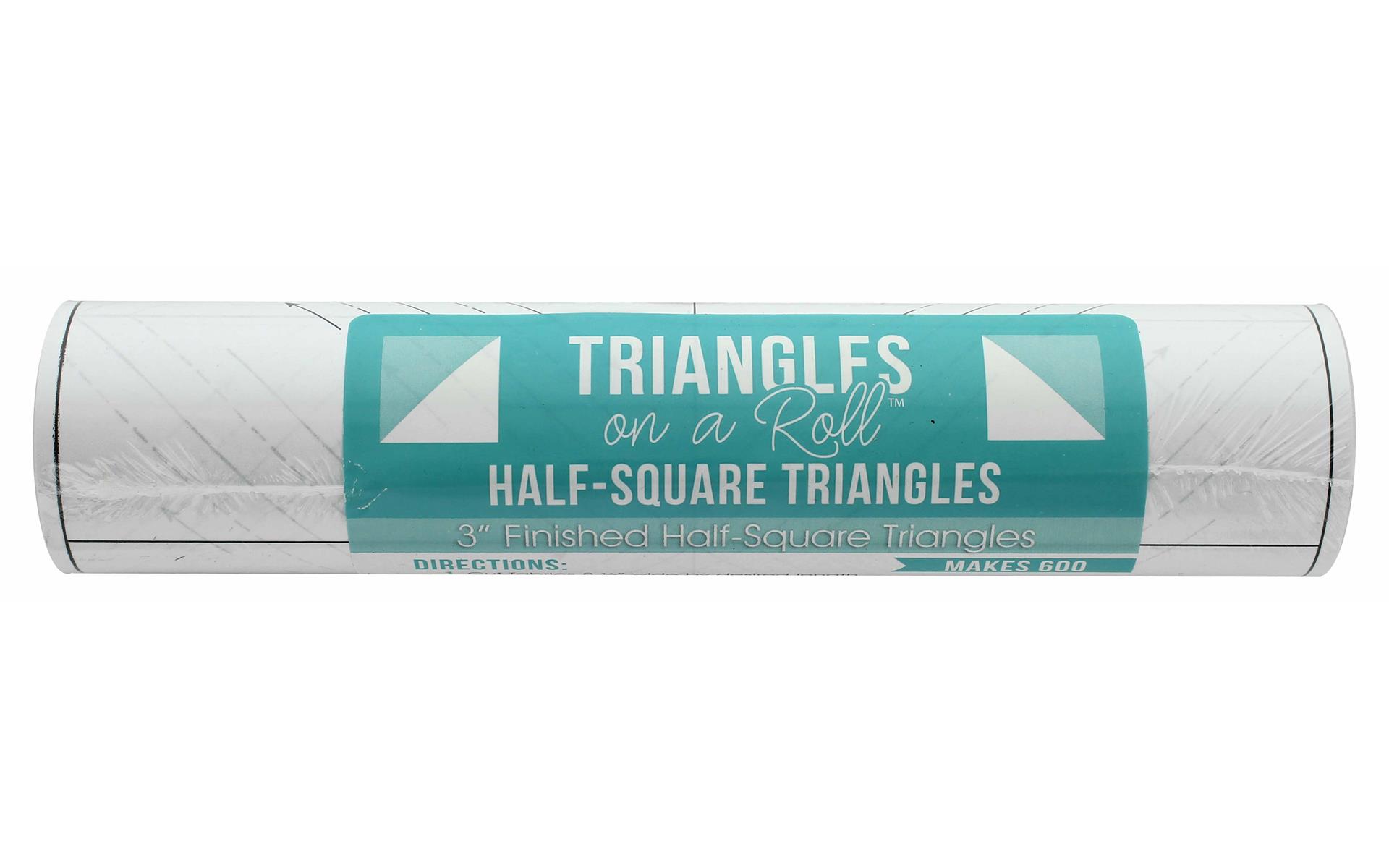It's Sew Emma Triangles On A Roll HalfSquare 3"