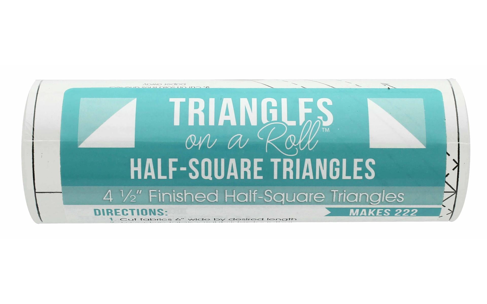 It's Sew Emma Triangles On A Roll HalfSquare 4.5"