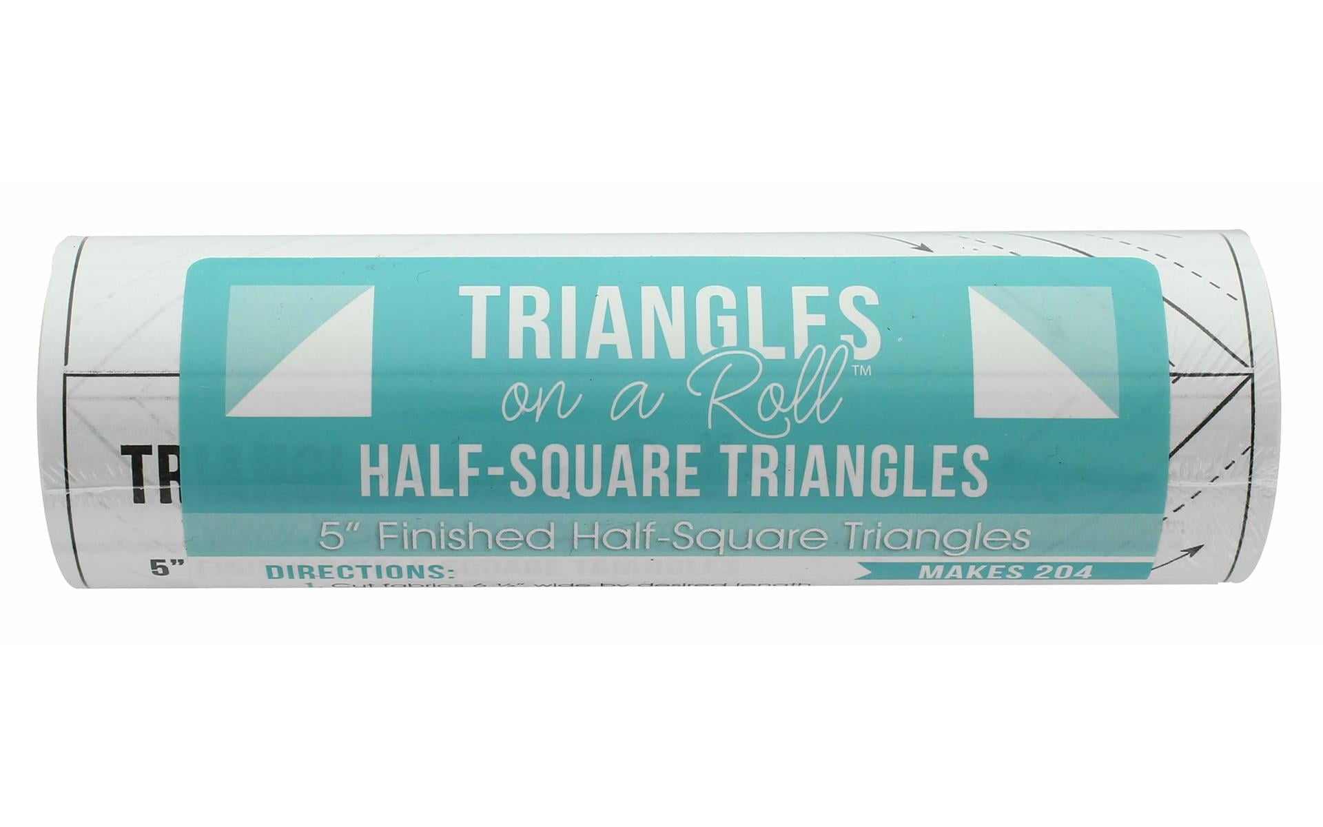 It's Sew Emma Triangles On A Roll HalfSquare 5"