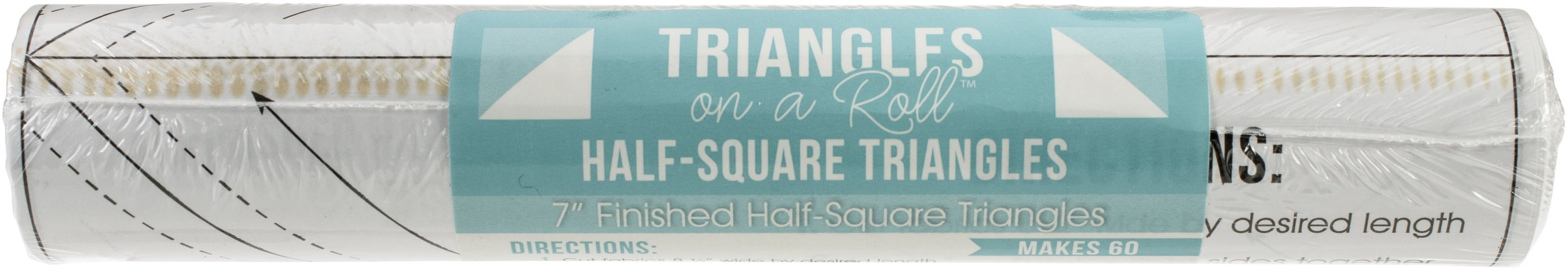 It's Sew Emma Triangles On A Roll HalfSquare 7" - Walmart Business Supplies