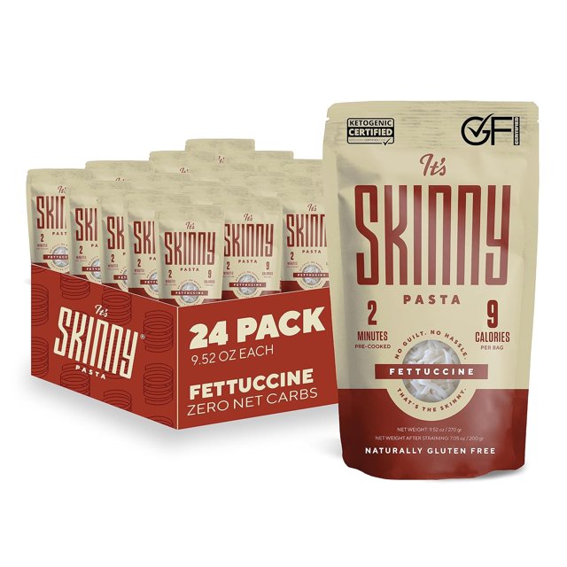 It’s Skinny Fettuccine — Healthy, LowCarb, Low Calorie Konjac Pasta