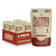 It’s Skinny  Fettuccine Pasta – Low Carb, Gluten Free Keto, Vegan Konjac Noodles, Non-GMO & Only 4.5 Calories Per Serving (6 Packs)