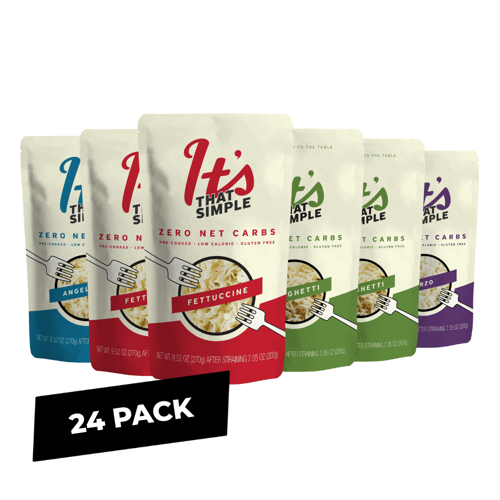 Free Shipping! It's Skinny Pasta Variety Pack Low Carb Shirataki ...