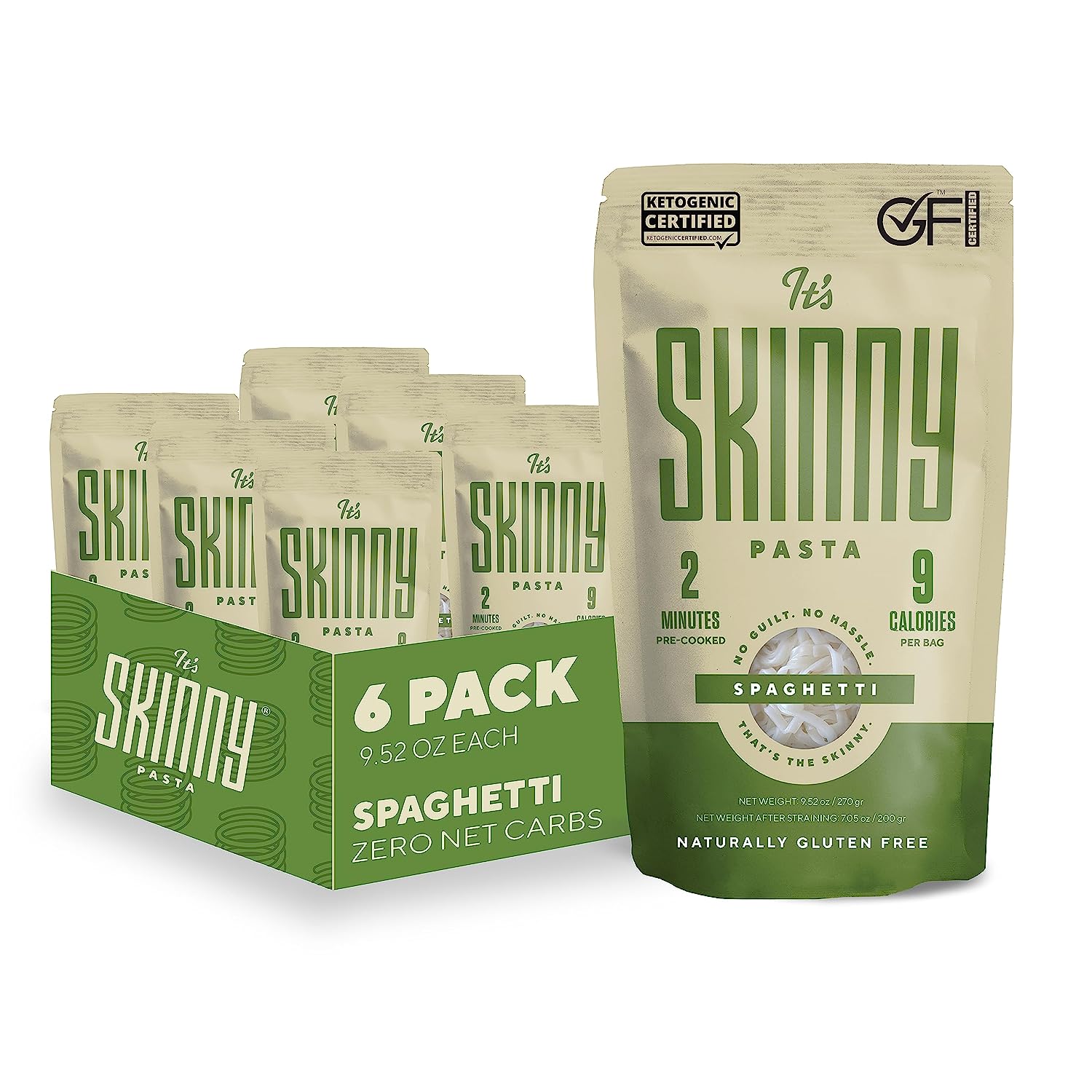 Al Dente CarbaNada Fettuccine, Low Carb Pasta, Low Carb Noodles