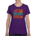 thumbnail image 1 of It's Spooky Season T-Shirt Women -Image by Shutterstock, Female 3X-Large, 1 of 4