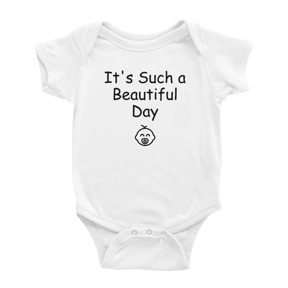 It's Such a Beautiful Day Baby Cute Baby Bodysuits For Boy Girl