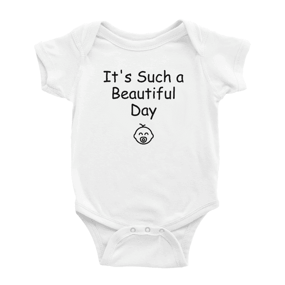 It's Such a Beautiful Day Baby Cute Baby Bodysuits For Boy Girl