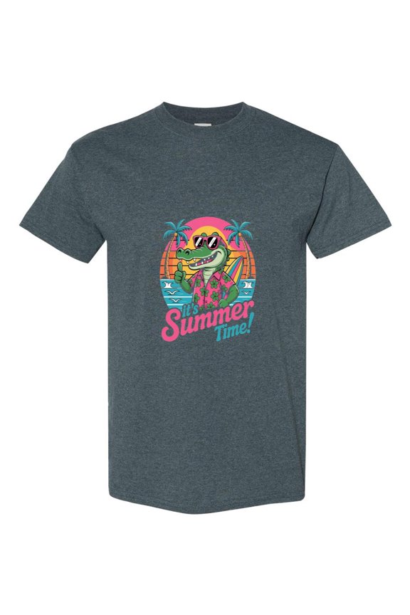 It's Summer Time Sunshine Beach Vacation Holiday Fun Gift T-Shirt, for men & women, up to size 5XL