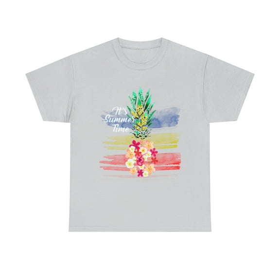 It's Summer time Flowers Pineapple T-Shirt