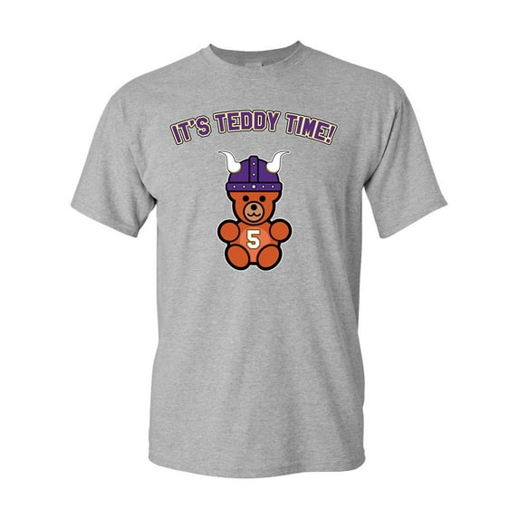 It's Teddy Time Minnesota Football DT Adult T-Shirt Tee