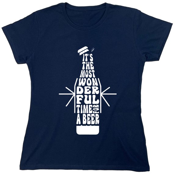 It's The Most Wonderful Time For a B**r Sarcastic Humor Novelty Funny Women's Casual Tees