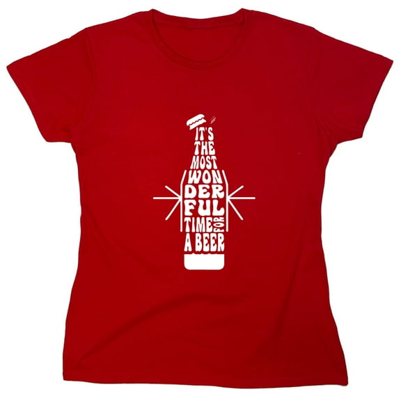 It's The Most Wonderful Time For a B**r Sarcastic Humor Novelty Funny Women's Casual Tees