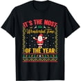 thumbnail image 1 of It's The Most Wonderful Time Of The Year Christmas Santa T-Shirt, 1 of 3