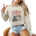 thumbnail image 1 of It's The Most Wonderful Time Sweatshirt Cute Christmas Women Season Long Sleeve Graphic Shirts Pullover Tops, 1 of 4