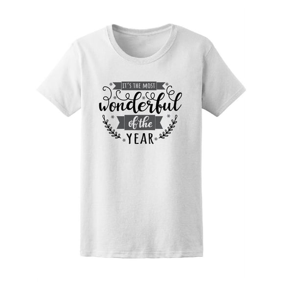 It's The Most Wonderful Time T-Shirt Women -Image by Shutterstock, Female Medium