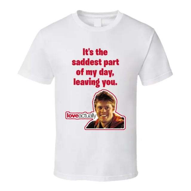 It's The Saddest Part Of My Day, Leaving You Love Actually Movie Colin