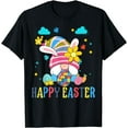 thumbnail image 1 of It's Time For Bunny Gnome Rabbit Hunting Happy Easter Day T-Shirt, 1 of 3