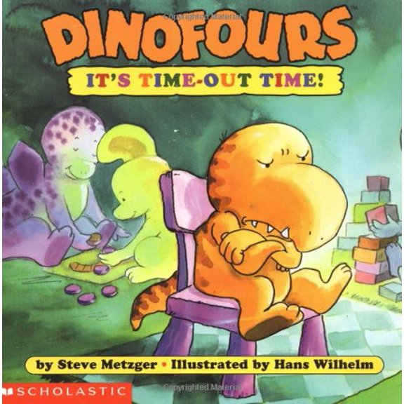 Pre-Owned It's Time-Out Time (Dinofours) (Hardcover) 0590374575 9780590374576