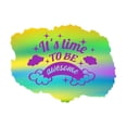 thumbnail image 1 of It's Time To Be Awesome Self Love Motivational Quote Vinyl Decal Wall Art Sticker Designs Vinyl Stickers For Home House Walls Rooms Windows Bedroom Decoration Size (20x20 inch), 1 of 3