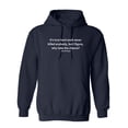 thumbnail image 1 of It's True Hard Work Never Killed Anybody But I Figure Why Take The Chance Sarcastic Novelty Gift Idea Adult Humor Funny Men's Hoodies, 1 of 3