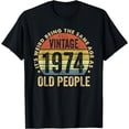 thumbnail image 1 of It's Weird Being The Same Age As Old People - Vintage 1974 T-Shirt, 1 of 4