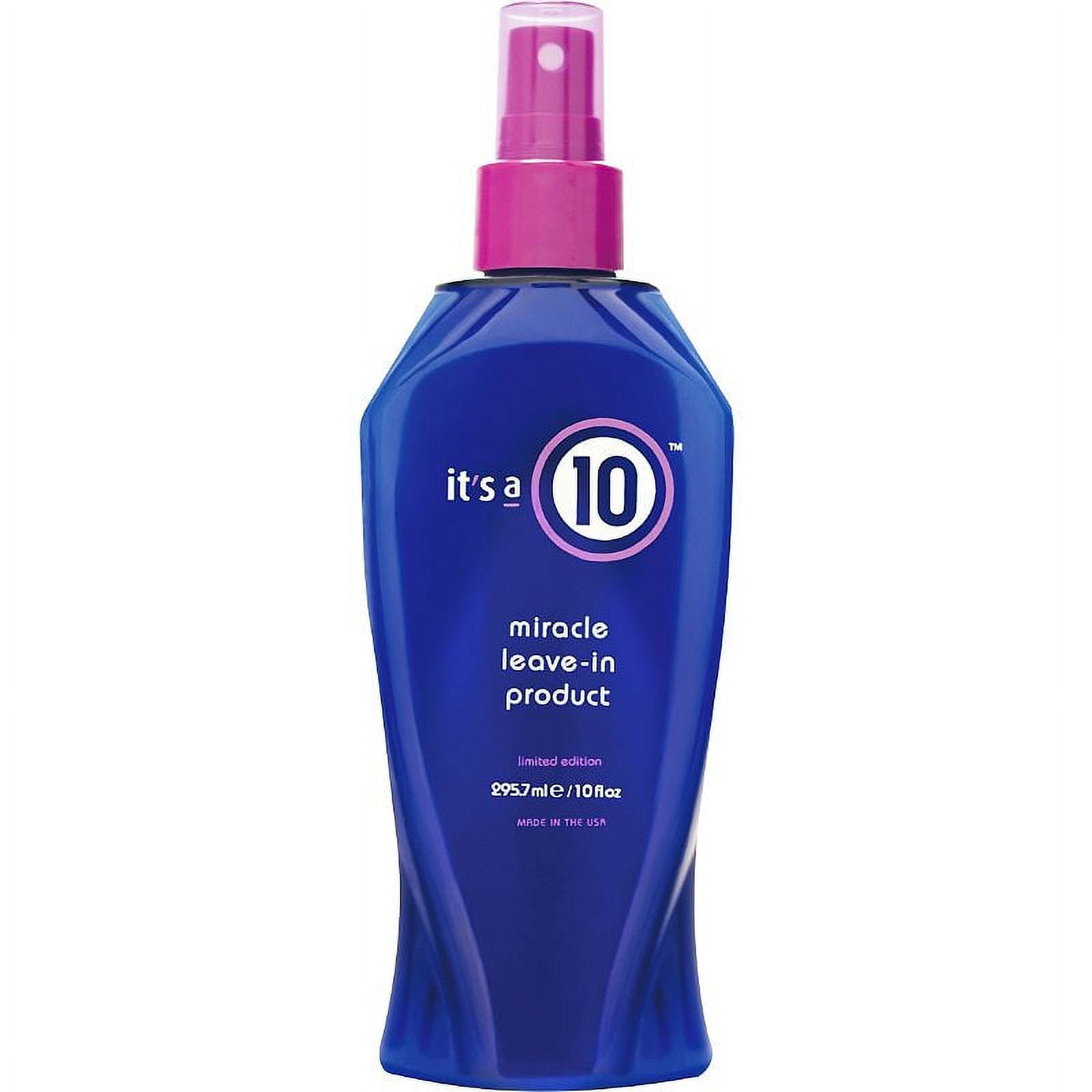 It's a 10 Miracle LeaveIn Conditioner Spray, 10 oz
