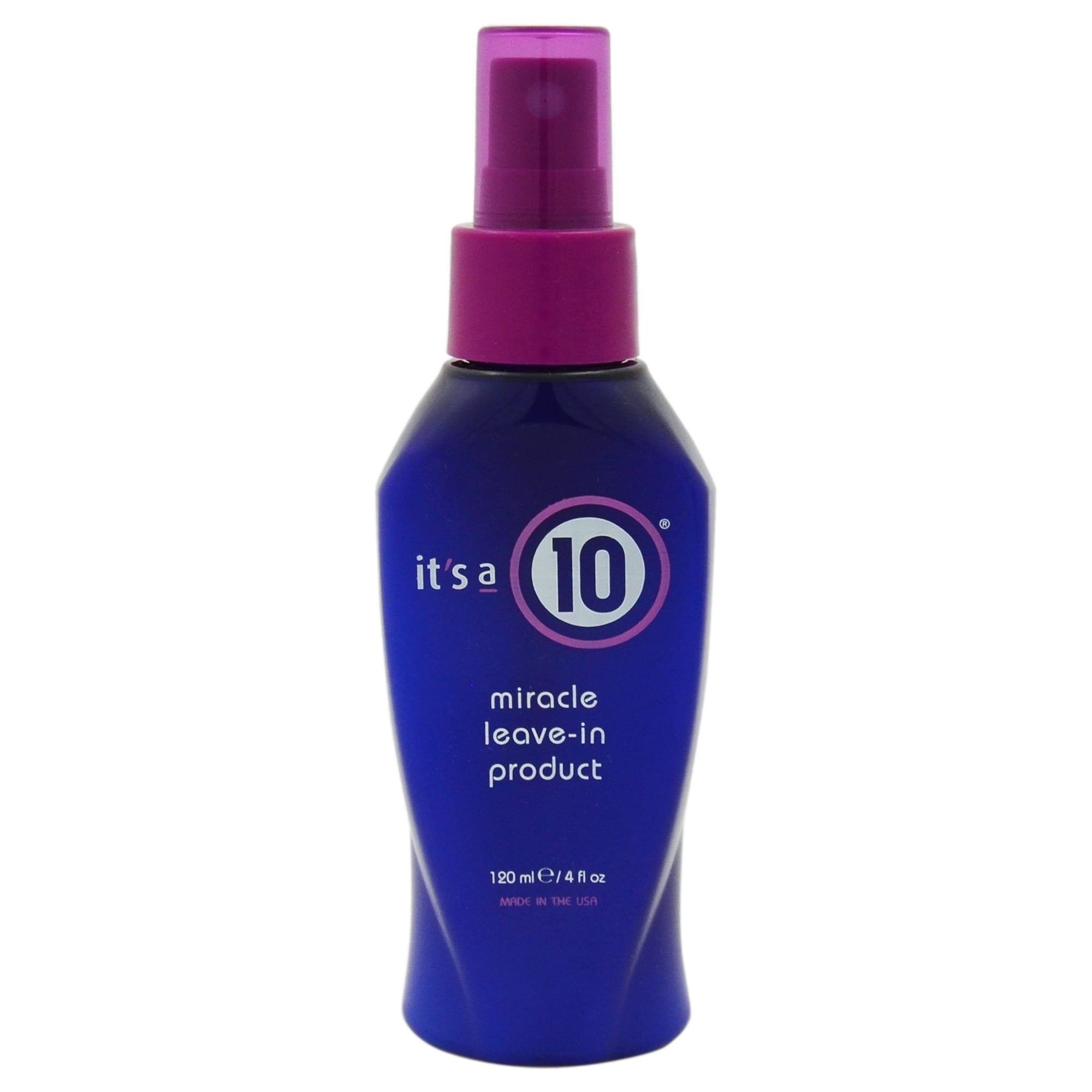 It's A 10 Leave In Ingredients It's a 10 Miracle Leave-in Product 4 oz - Walmart.com