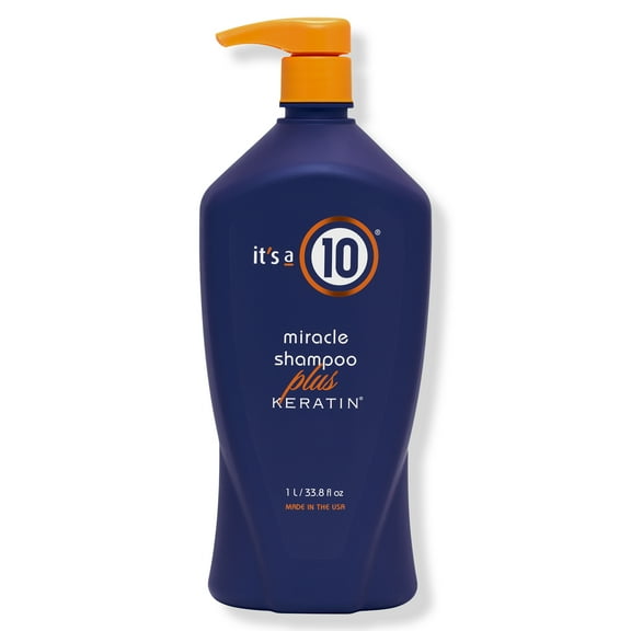 It's A 10 Miracle Shampoo Plus Keratin 33.8 Oz, Sulfate Free