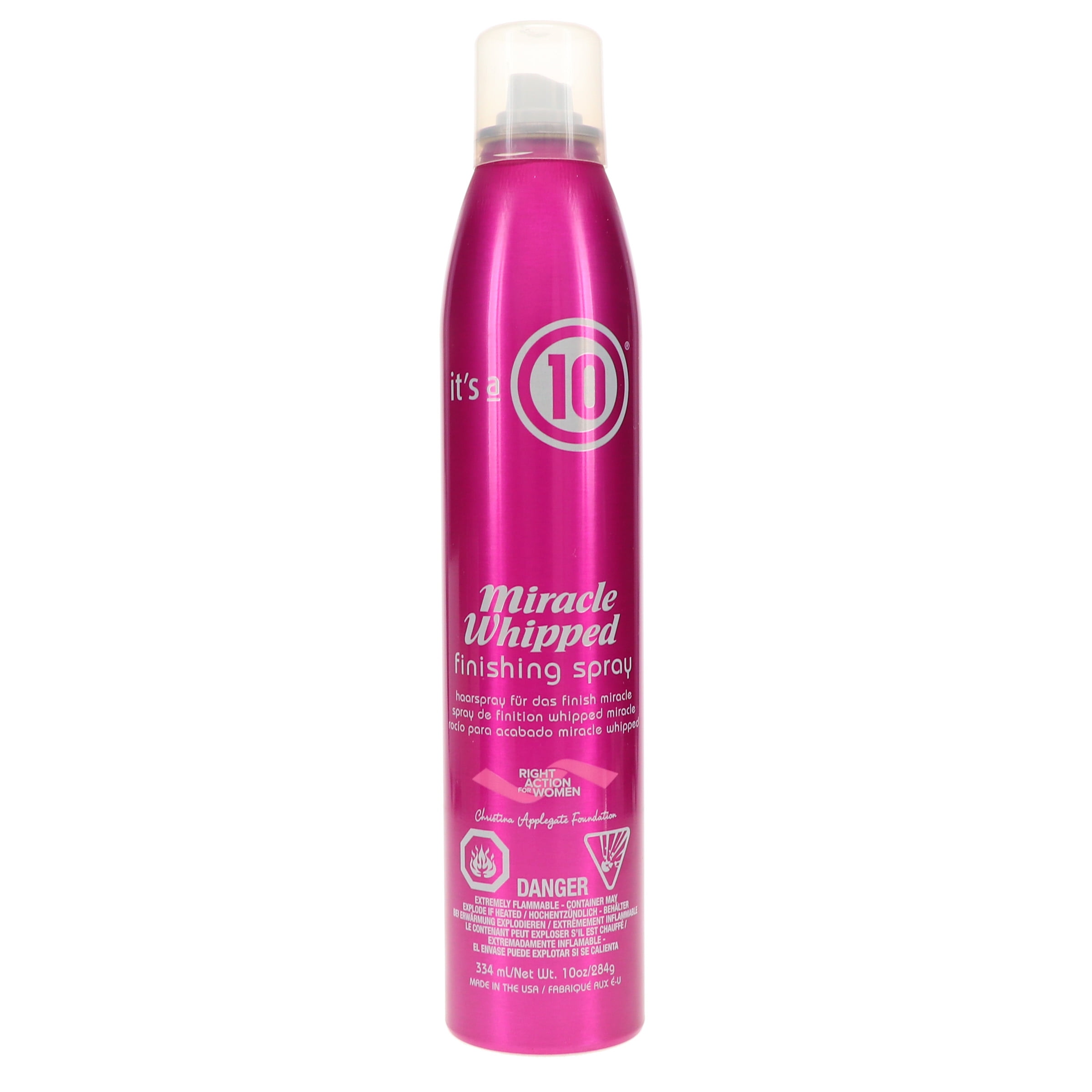 It's a 10 Whipped Finishing Spray 10 oz