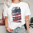 thumbnail image 1 of It’s a Bad Day to Be a Cold Beer Shirt, Funny 4th of July Drinking Tee, Patriotic American Flag T-Shirt, Independence Day Party Shirt, 1 of 5