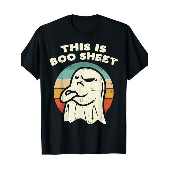 It's a Boo Sheet ghost retro Halloween costume for men