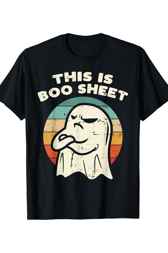 It's a Boo Sheet ghost retro Halloween costume for men