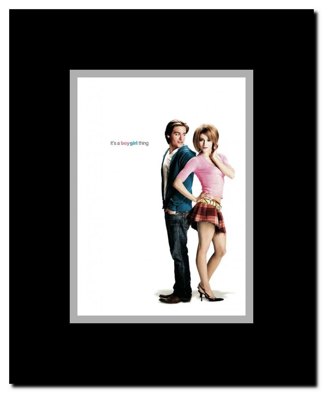 It's a Boy Girl Thing Framed Movie Poster