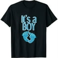 thumbnail image 1 of It's a Boy Pregnancy announcement Womens T-Shirt New Year Child Womens T-Shirt, 1 of 5