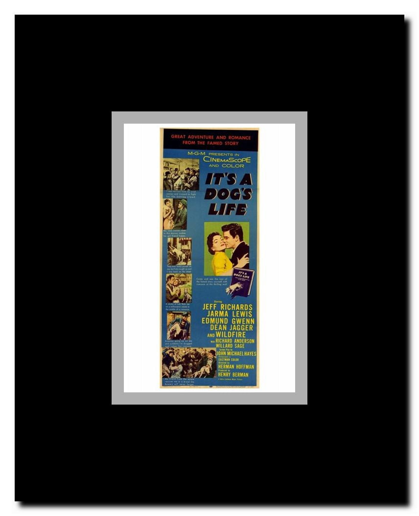 It's a Dog's Life Framed Movie Poster