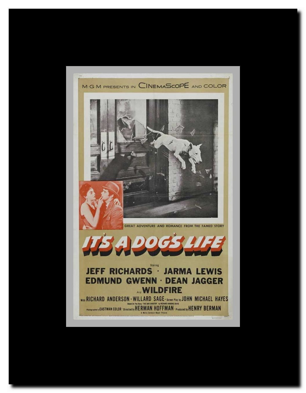It's a Dogs Life Framed Movie Poster