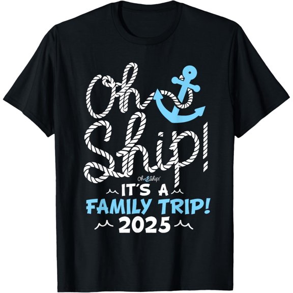 It's a Family Trip 2025, Group Matching Family 2025 Cruise T-Shirt
