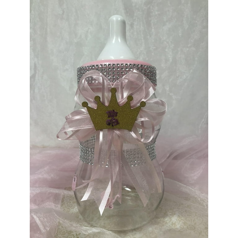 Baby bottle centerpieces for baby shower 2025