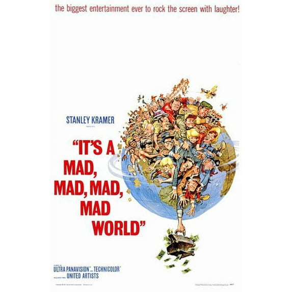 It's a Mad Mad Mad Mad World Movie Poster (11 x 17)