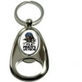 thumbnail image 1 of It's a Pirate's Life For Me, Skull Crossed Bones, Chrome Plated Metal Spinning Oval Design Bottle Opener Keychain Key Ring, 1 of 1