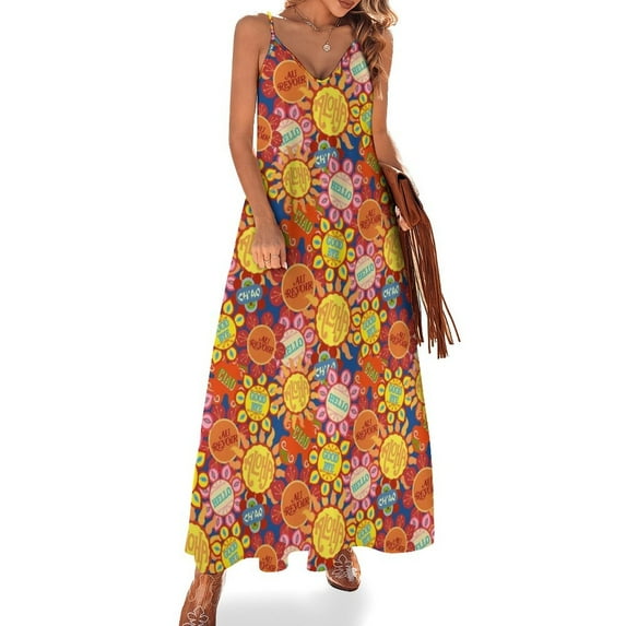 It's a Small World Flowers (original) Sleeveless Dress Dress woman women's evening dresses