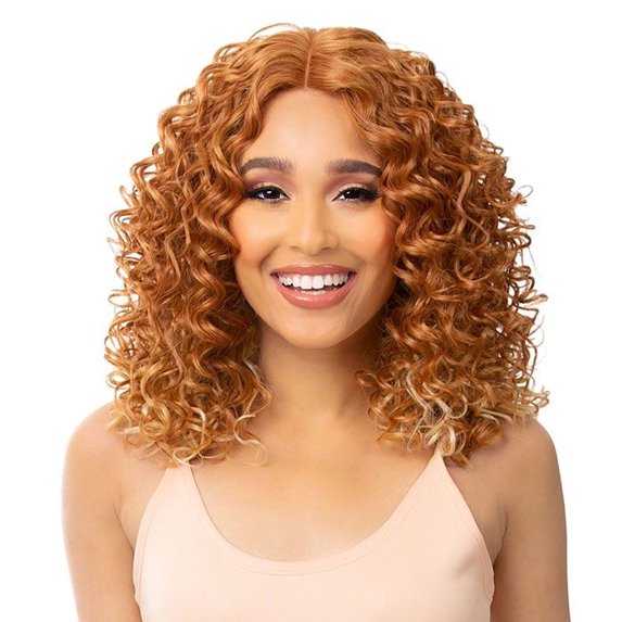 It's a Wig Synthetic HD Lace Front Wig - KENZIA (Color:1B Off Black)