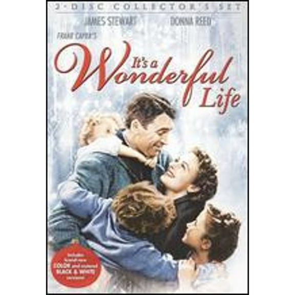Pre-Owned It's a Wonderful Life [Colorized/B&W] [2 Discs] (DVD 0097361313849) directed by Frank Capra