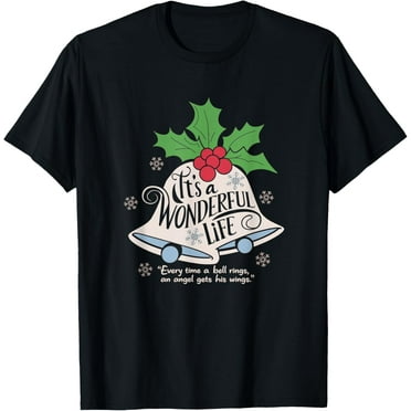 It's a Wonderful Life Everytime A Bell Rings Christmas Movie T-Shirt