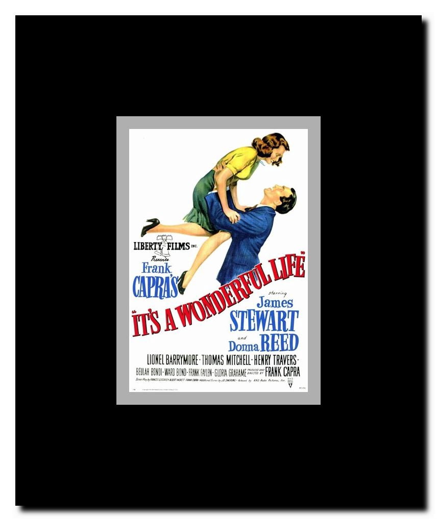 It's a Wonderful Life Framed Movie Poster