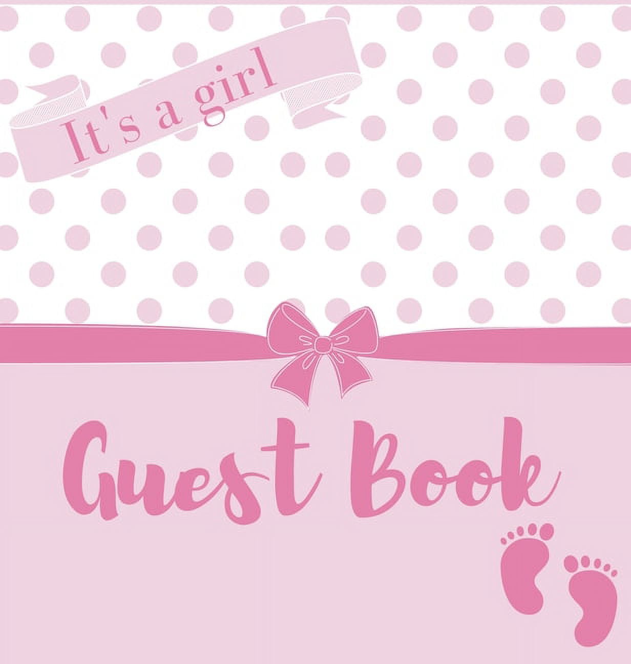 It's a girl, baby shower guest book (Hardback), (Hardcover)