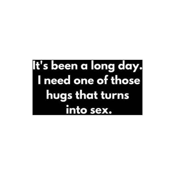 It's been a long day. I need one of those hugs that turns into sex. (Paperback)