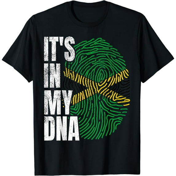 It's in My DNA Jamaican Flag Jamaica Boy Girl Gift T-Shirt mens t shirt,black,women,funny,misfits,men,journey
