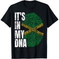 thumbnail image 1 of It's in My DNA Jamaican Flag Jamaica Boy Girl Gift T-Shirt, 1 of 3